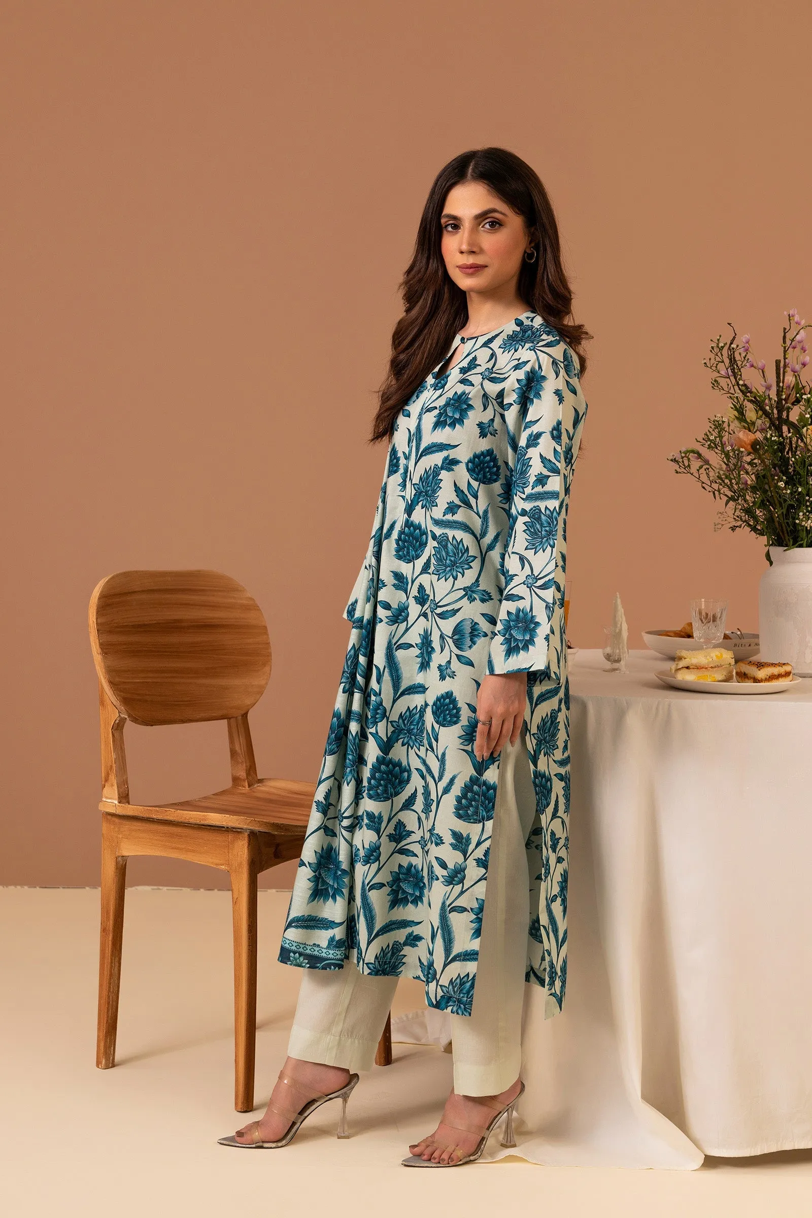 1 PC Printed Suit (Unstitched)