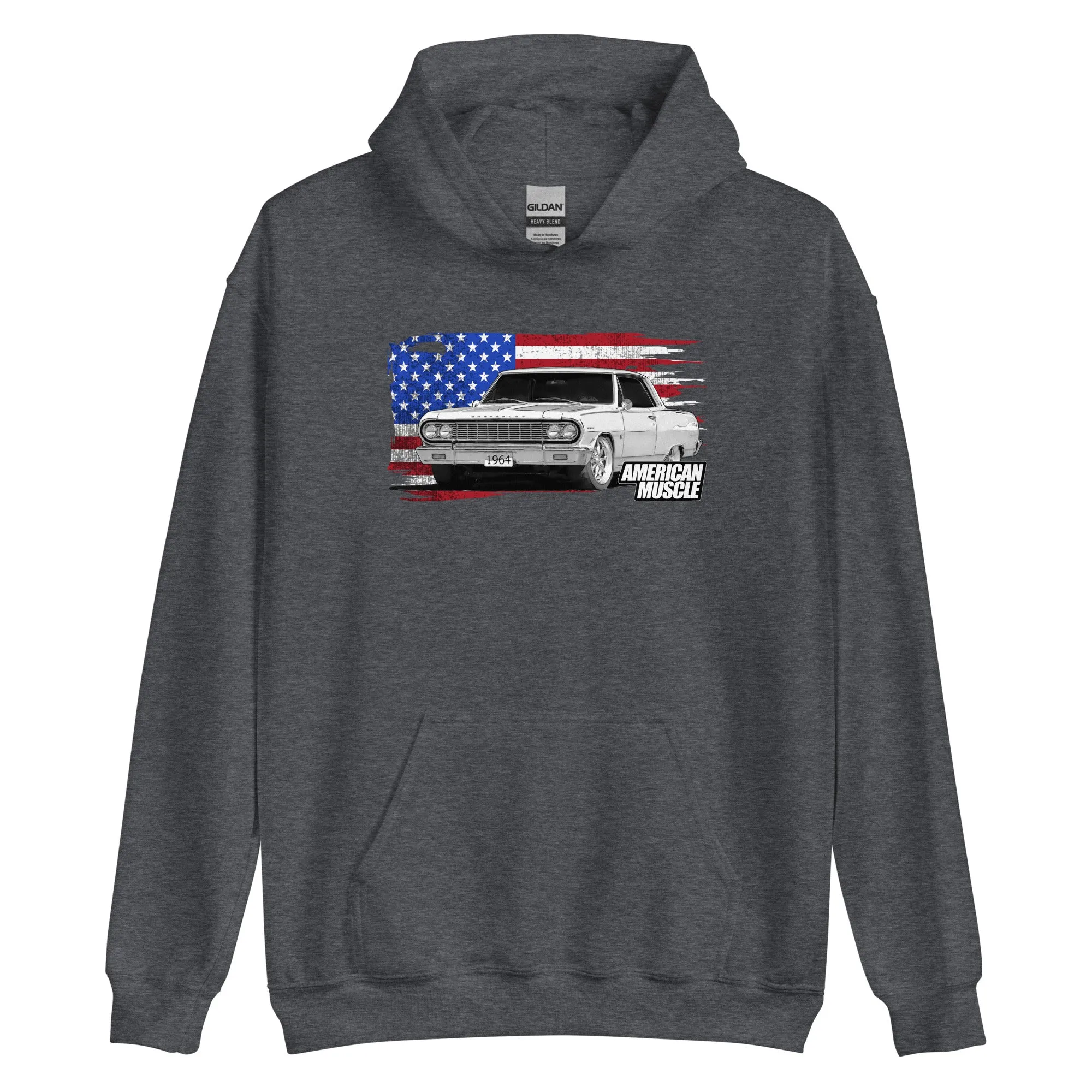 1964 Chevelle Hoodie Sweatshirt American Muscle