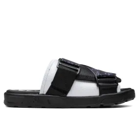 222 Banda Mitel 1 Sandals - Black/Grey