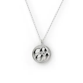 4 cell embryo necklace | silver