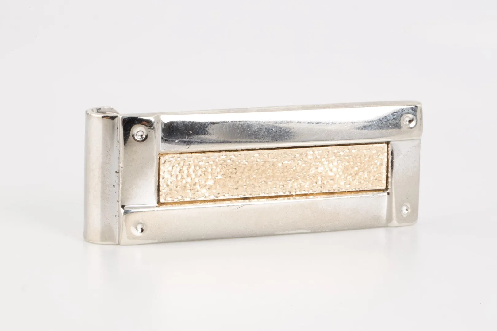 925 Silver & 14k Yellow Gold Money Clip (33.21g.)