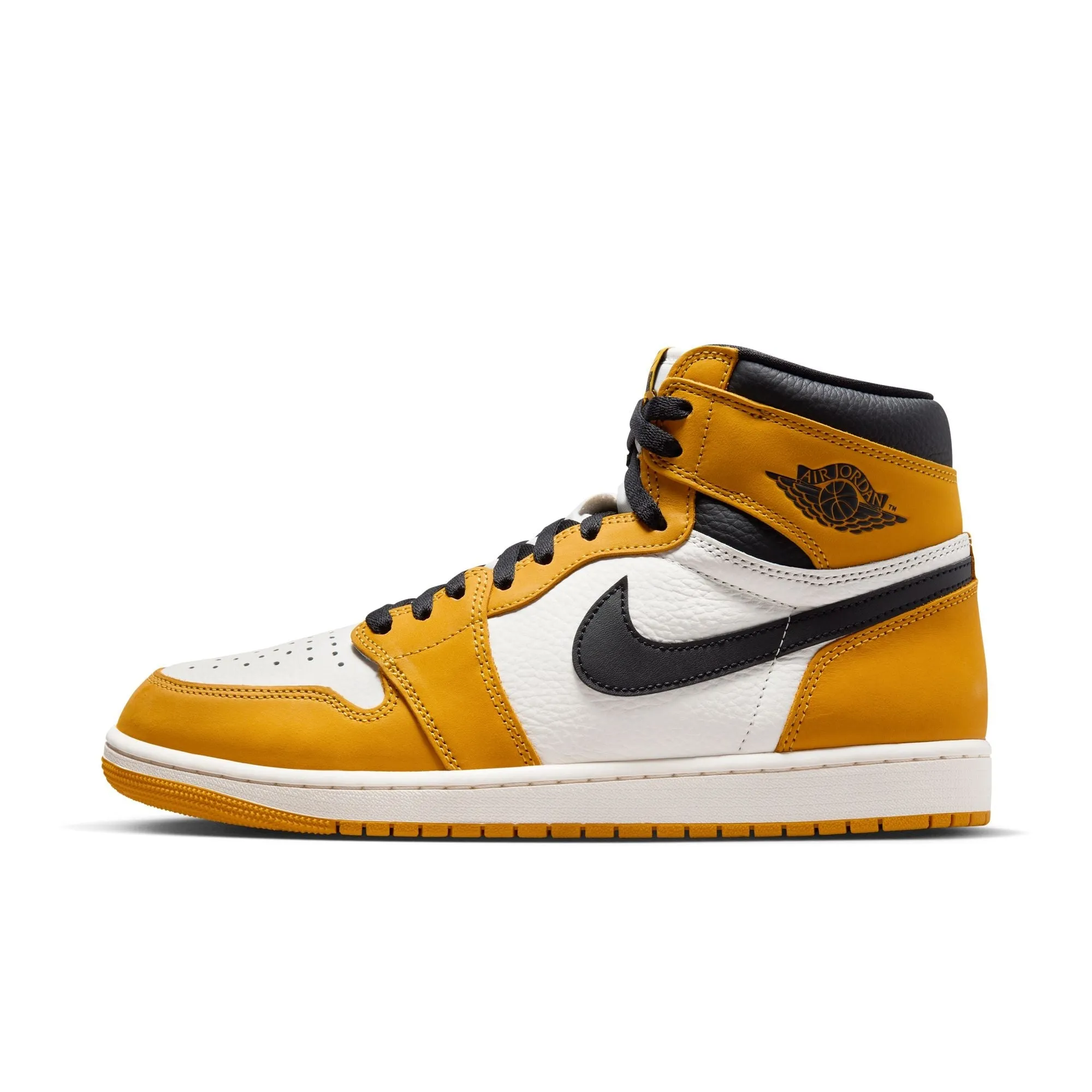 AIR JORDAN 1 RETRO HIGH OG - YELLOW OCHRE/BLACK-SAIL