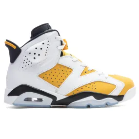 Air Jordan 6 Retro - White/Yellow Ochre/Black