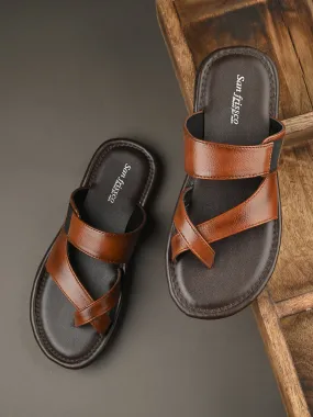 Artisan Tan Comfort Slippers