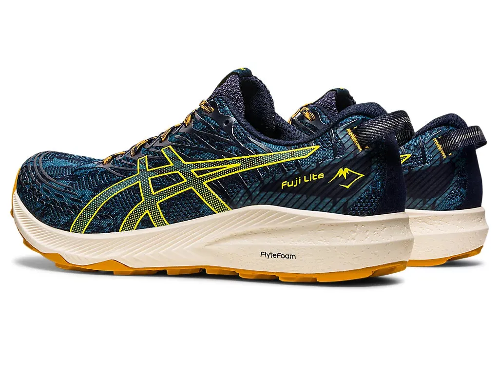 ASICS Men's FUJI LITE 3 (Ink Teal/Golden Yellow)