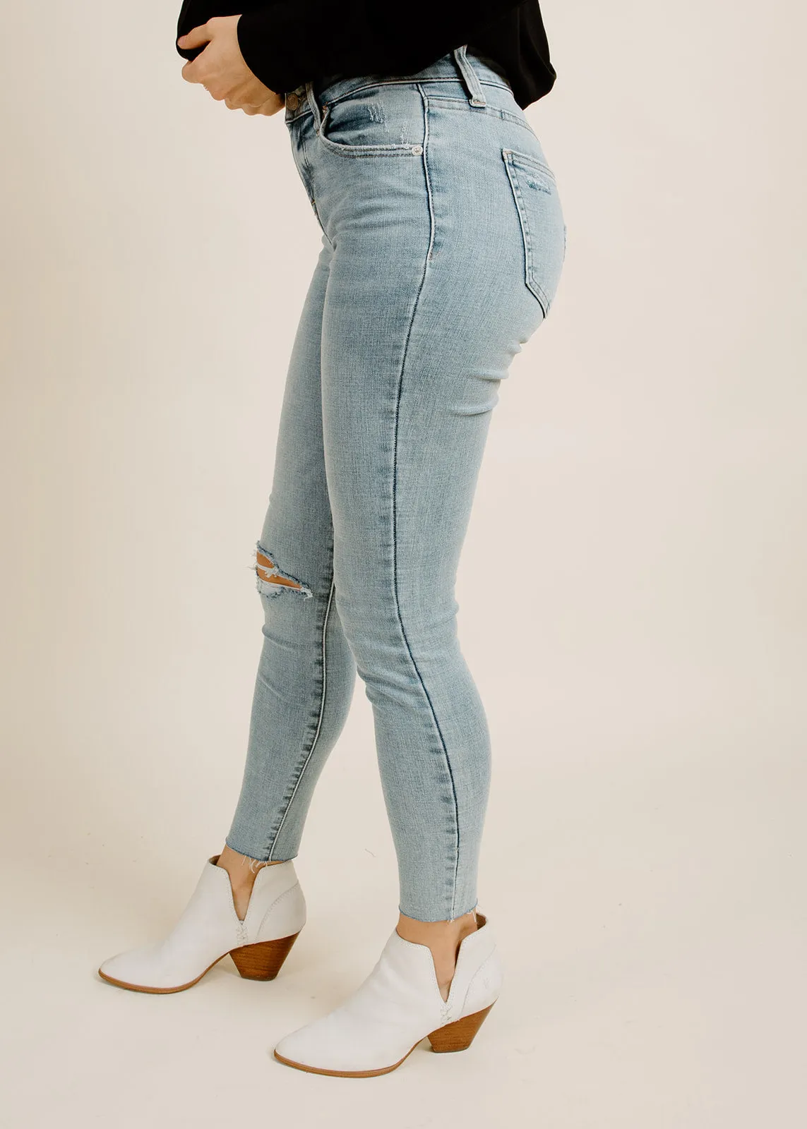 AUDREY MID RISE SKINNY - RADIATE