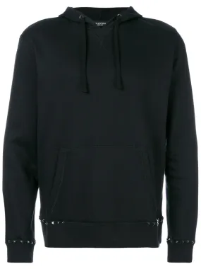 Black Rockstud Hoodie