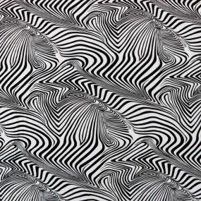 Black Swirl Fabric (66C)