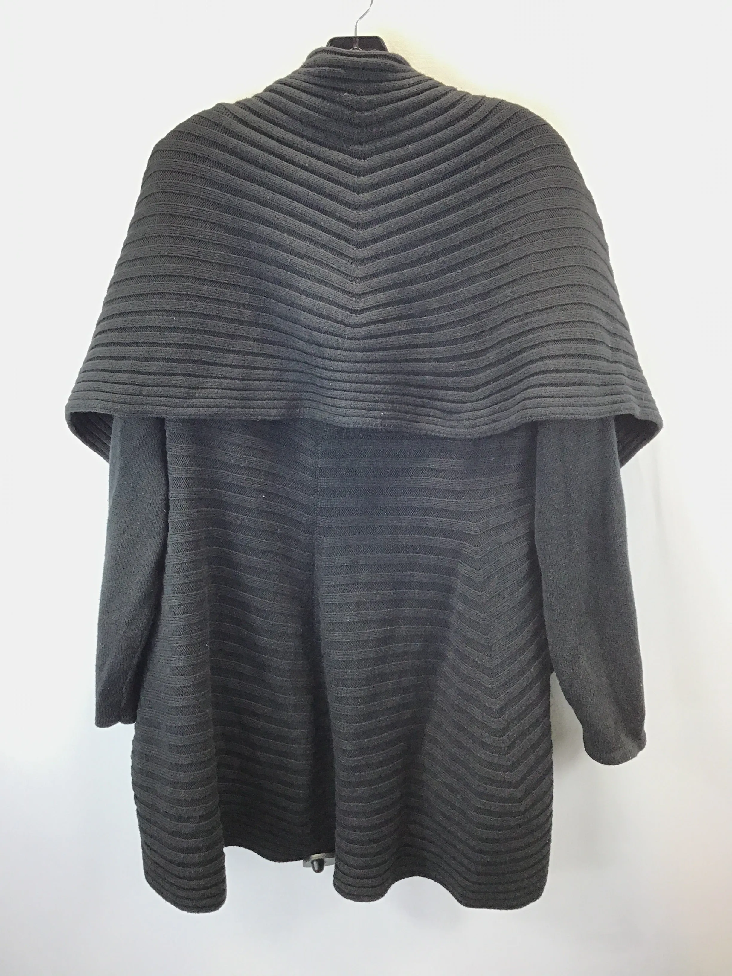 Cardigan By Alfani In Black, Size: 2x