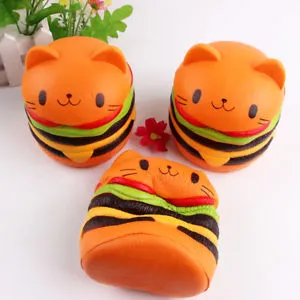 Cat Burger Squishy