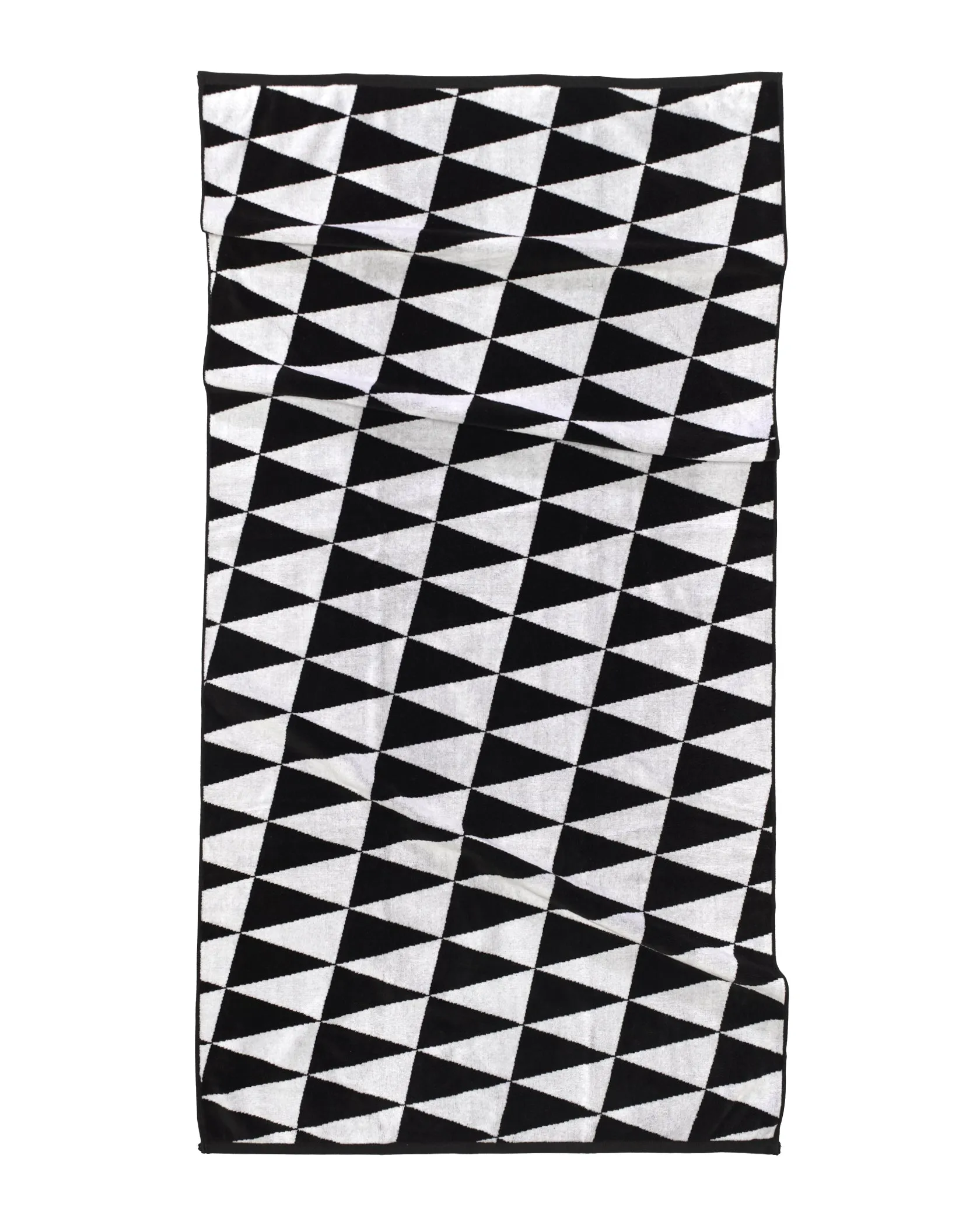 Checkerboard Pennant Beach Towel