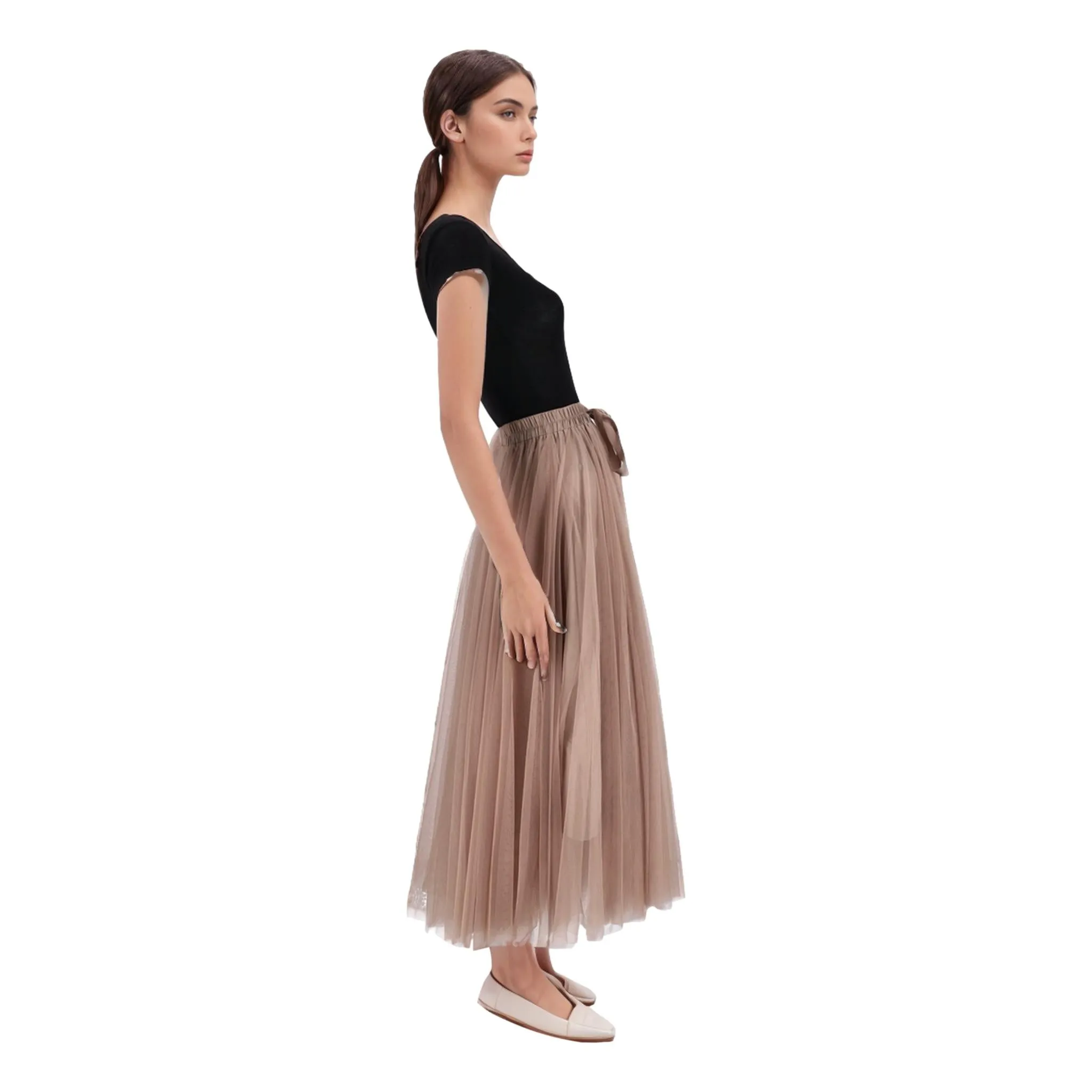 Choklate Paris Tulle Maxi Skirt. Size S