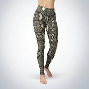 Colored Snake Jean Legging