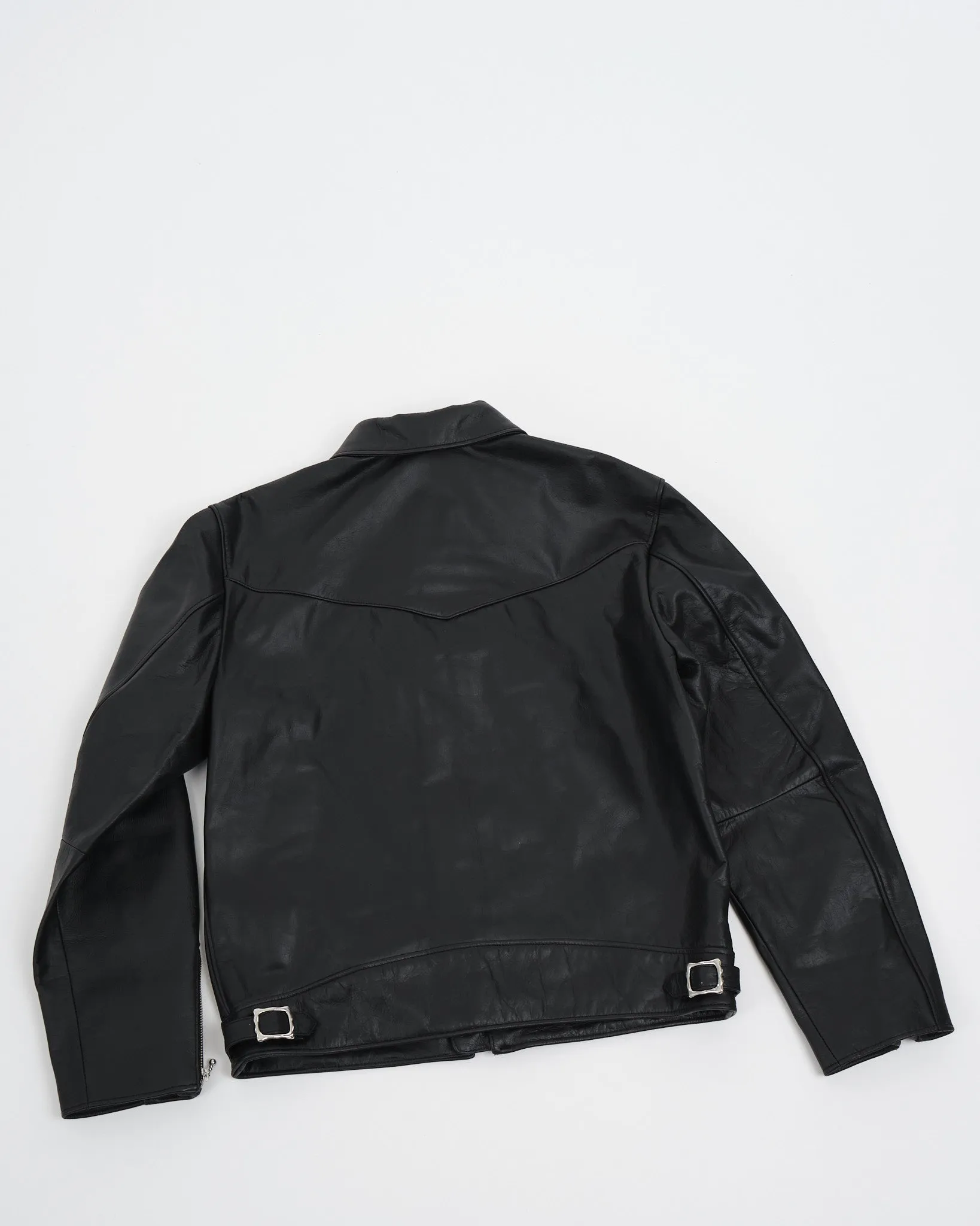 Eddy Rider Leather Jacket Black