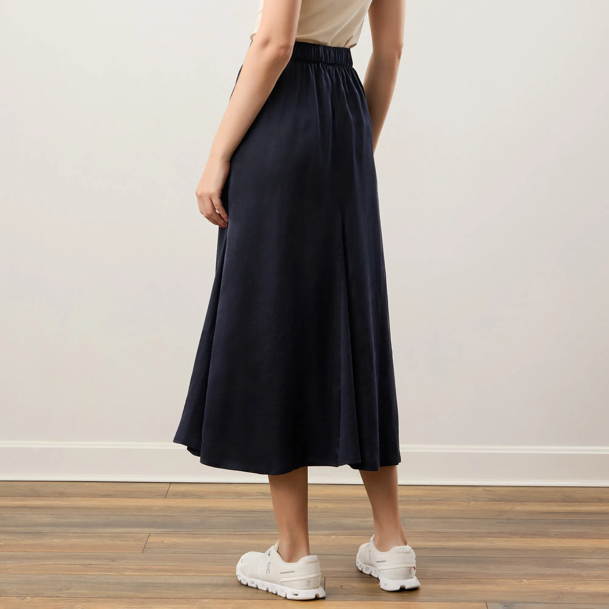 Flow TENCEL™ LUXE Midi Skirt