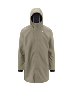 Giacca Uomo K-Way Thomas Bonded Vislon Beige