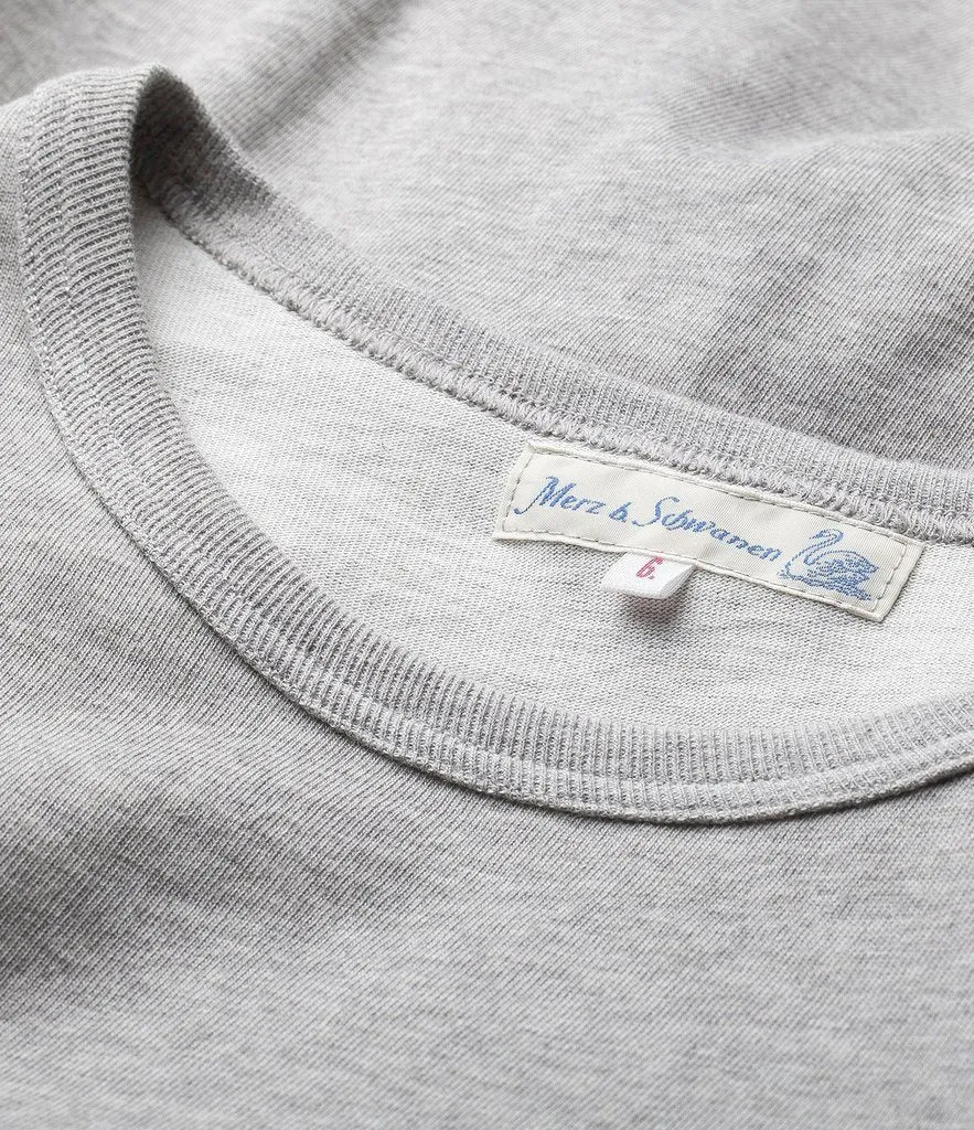 GOOD ORIGINALS | Loopwheeled T-Shirt 7,6oz | Grey Melange