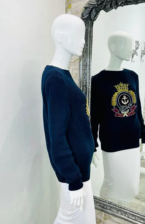 Gucci Chunky Cotton Knit Jumper. Size M