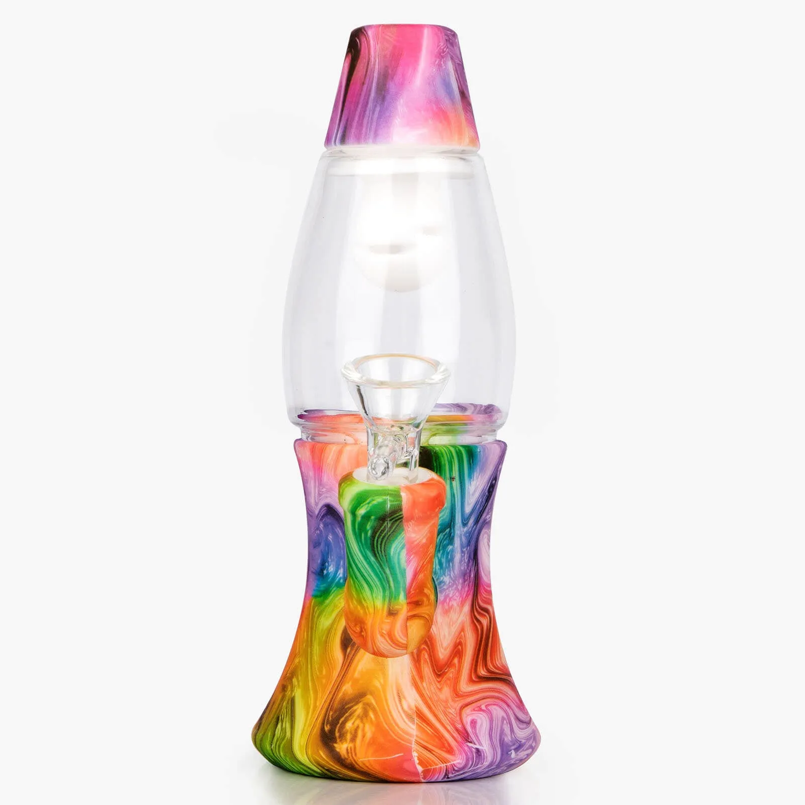 Lava Lamp Silicone Water Pipe