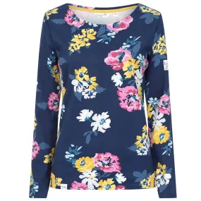 Lazy Jacks Clothing - Printed Breton Top - Posy