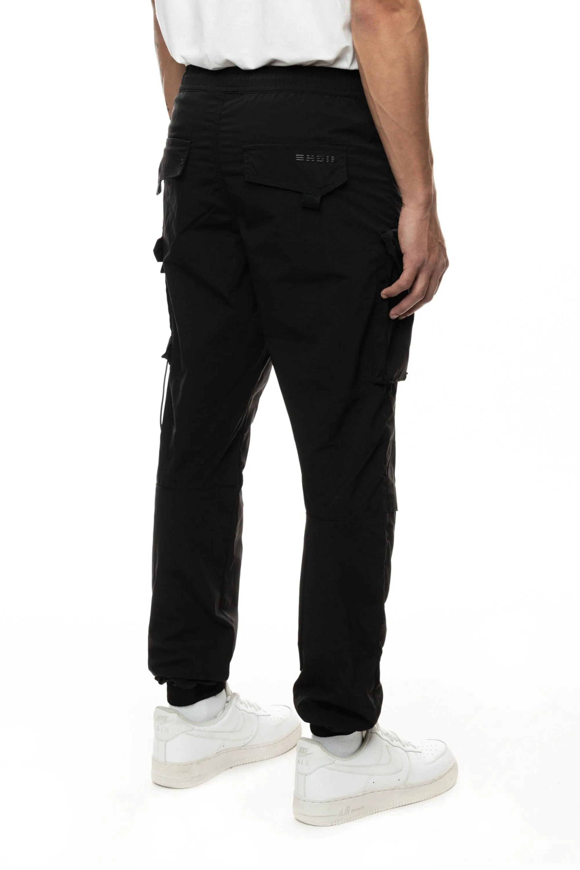 Mixed Media Utility Pant - Black