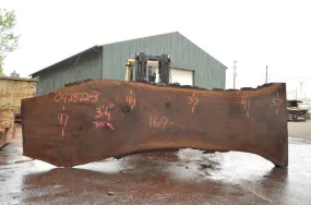 Oregon Black Walnut Slab 042822-03