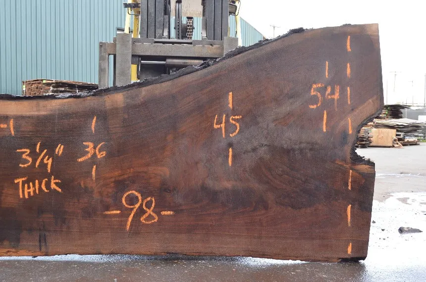 Oregon Black Walnut Slab 051222-01