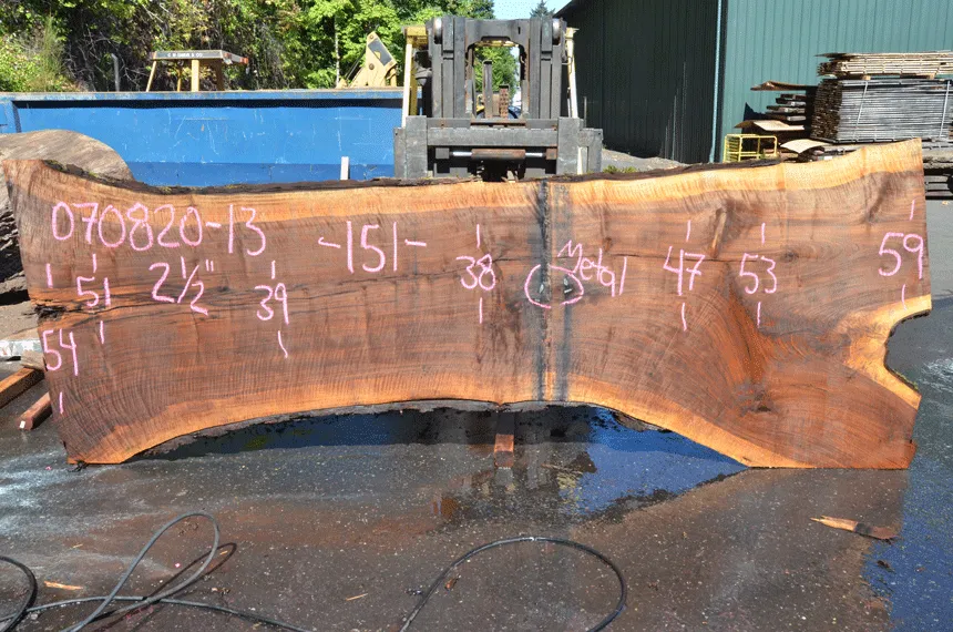 Oregon Black Walnut Slab 070820-13