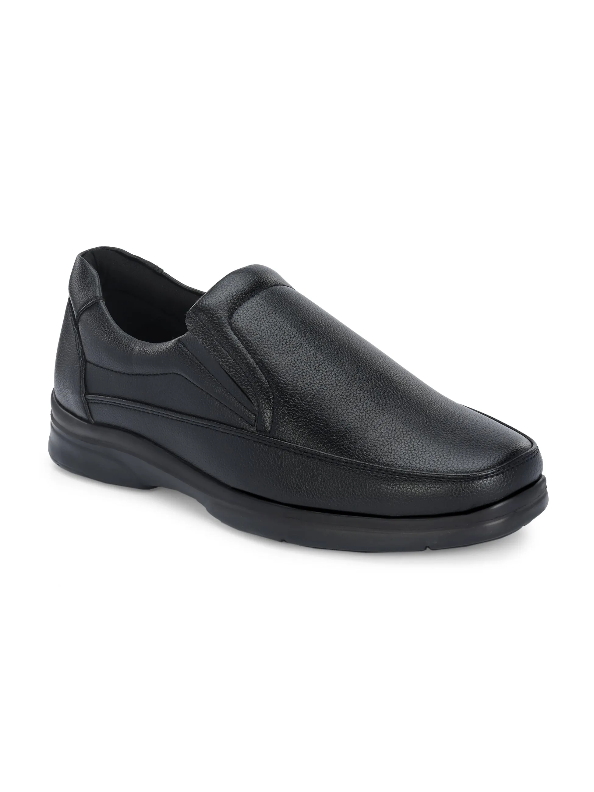 Penton Black Comfort Slip-Ons