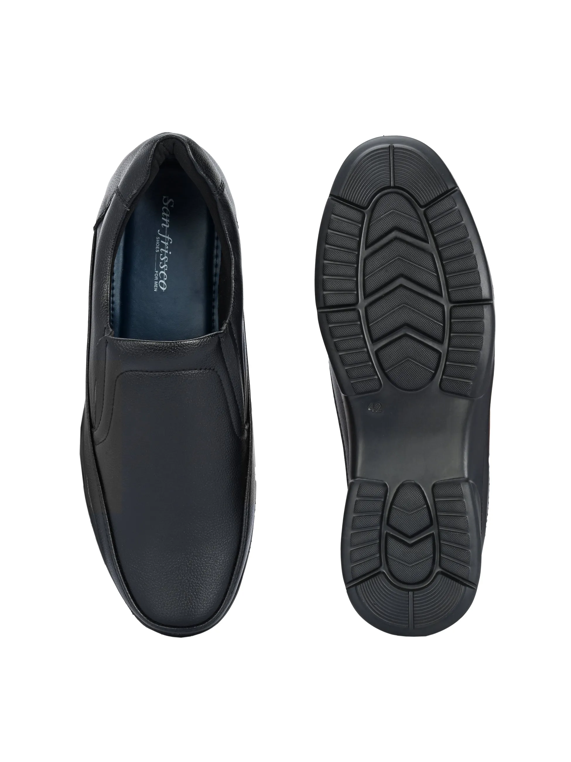 Penton Black Comfort Slip-Ons