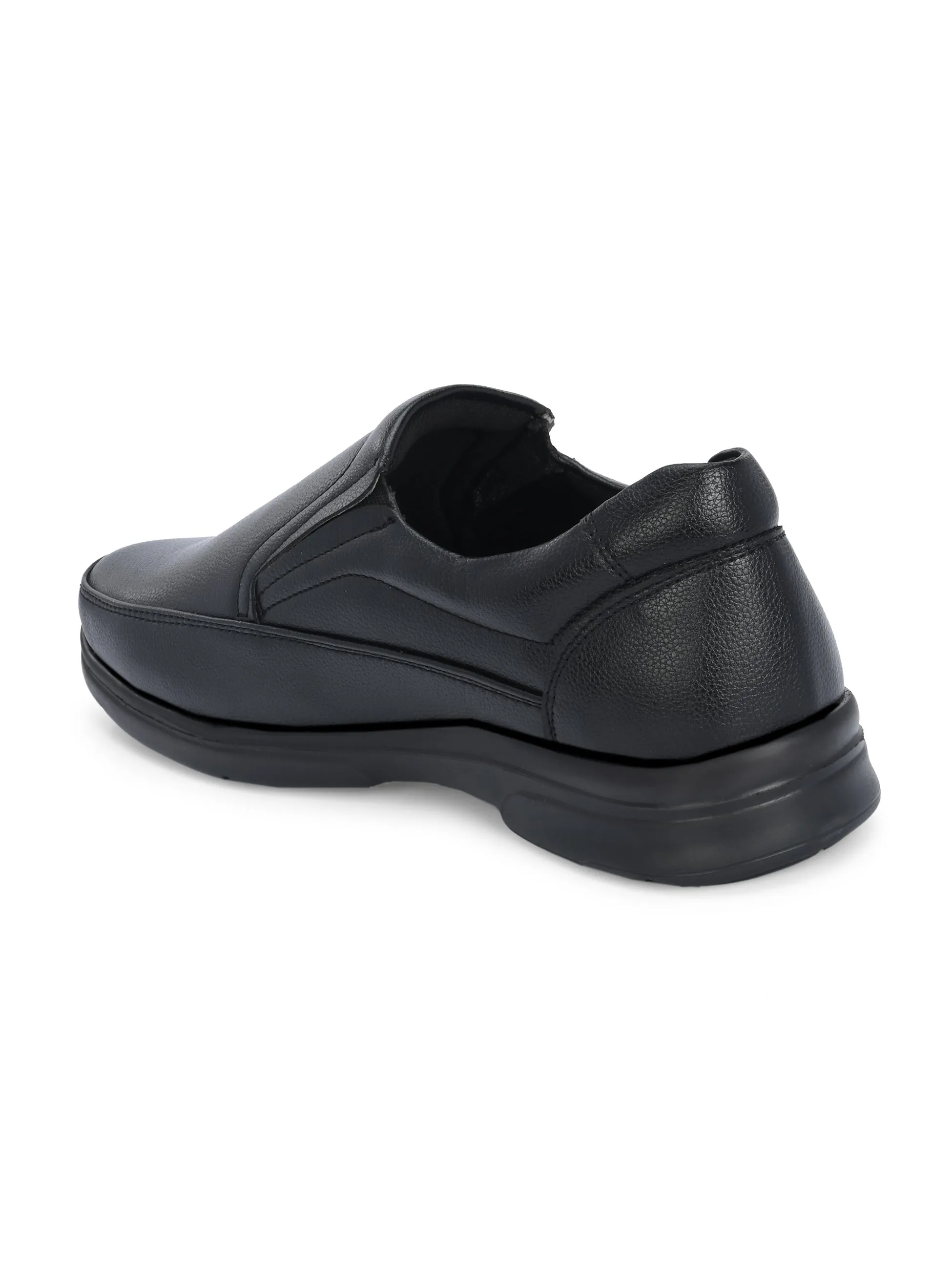 Penton Black Comfort Slip-Ons