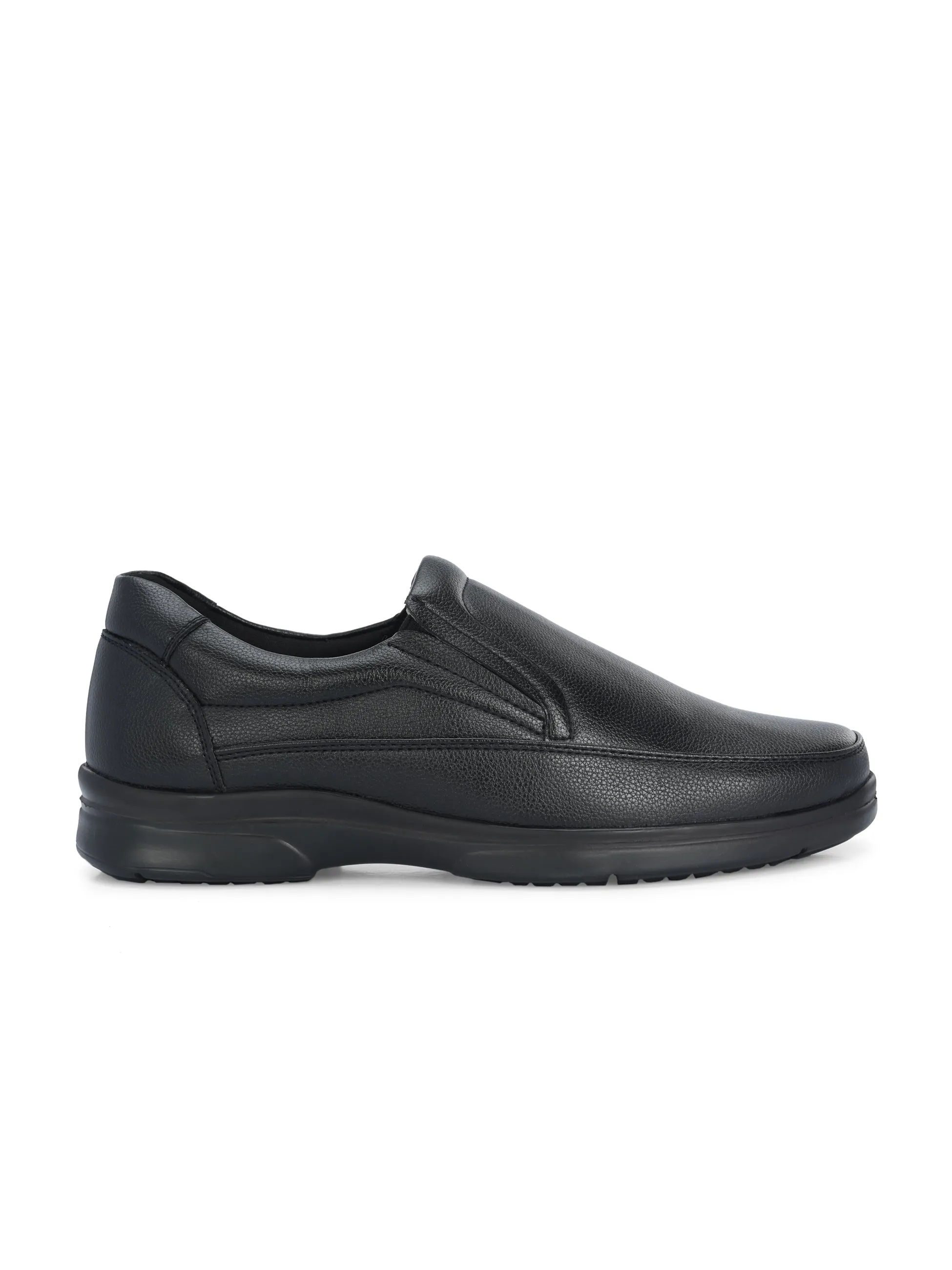 Penton Black Comfort Slip-Ons