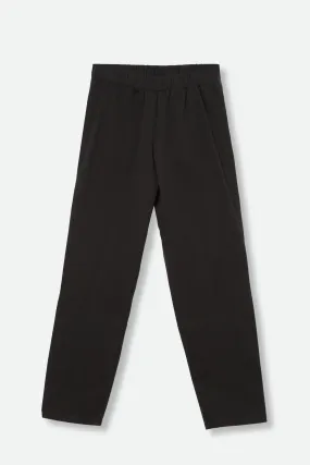 PERRYN PANT IN COTTON STRETCH IN BLACK