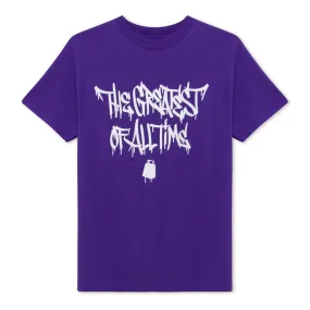 Purple "The Greatest of All Time" T-Shirt