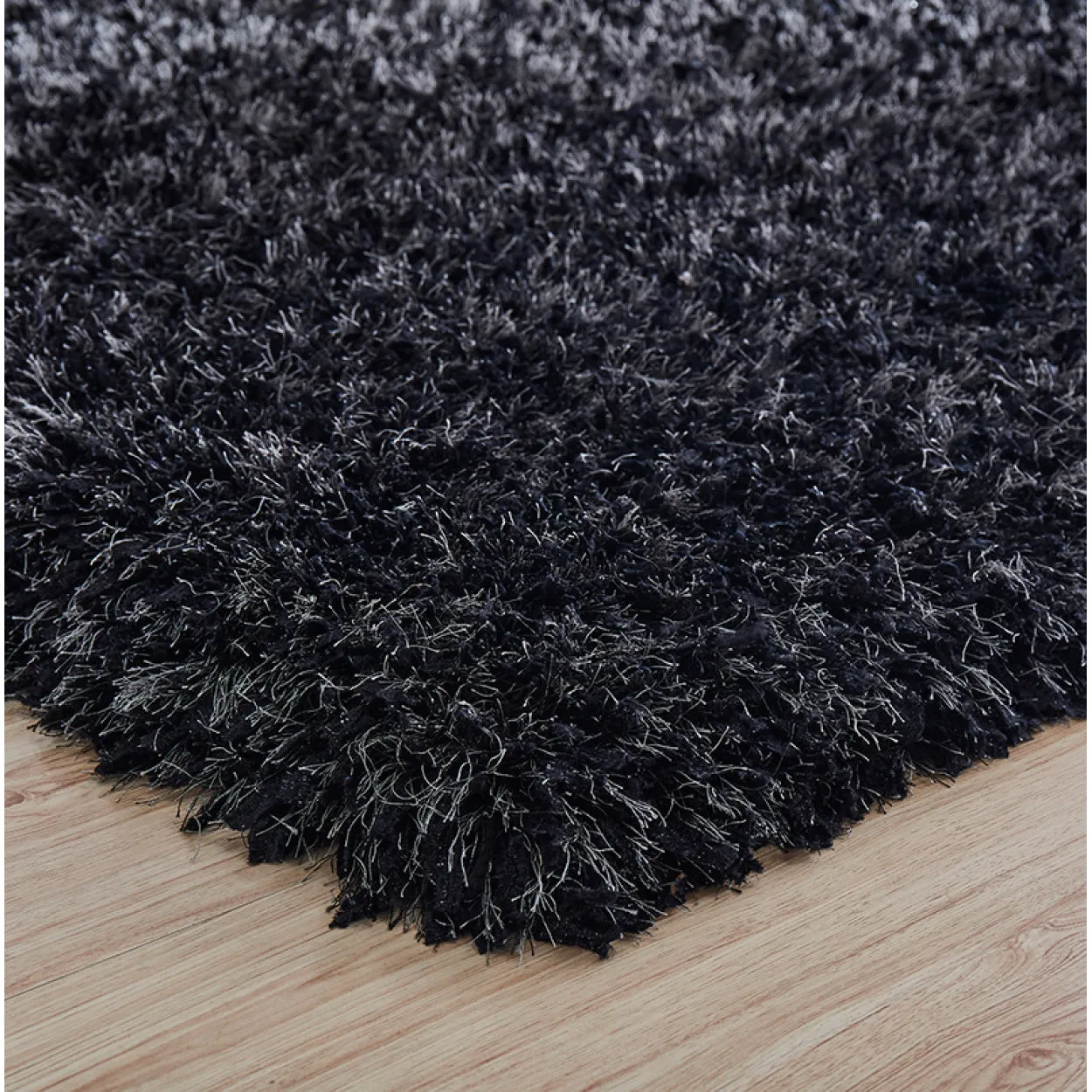 "Coral " Hand Tufted Shag Area Rug