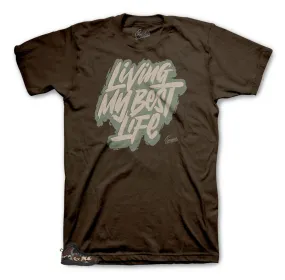 Retro 10 Woodland Camo Shirt - Living Life - Chocolate