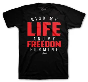 Retro 12 Twist Shirt - My Life - Black