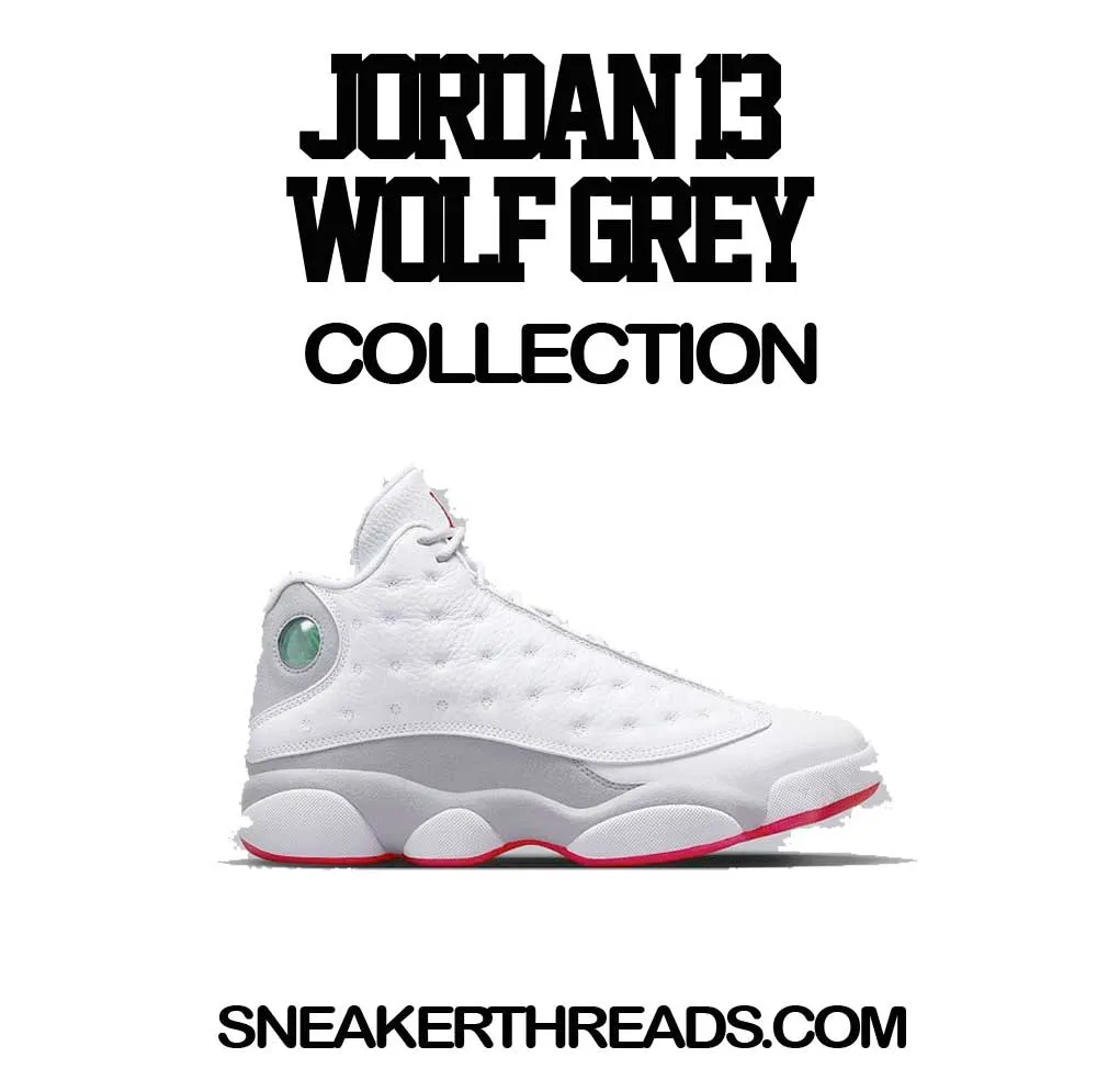 Retro 13 Wolf Grey Money Talk Shirt