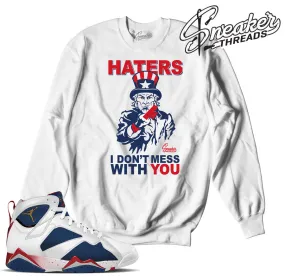 Retro 7 Olympic Sam Knows Sweater