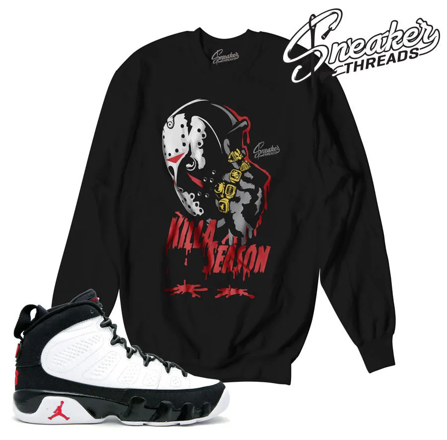 Retro 9 OG Killa Season Sweater