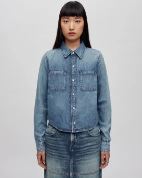 Slim Denim Shirt