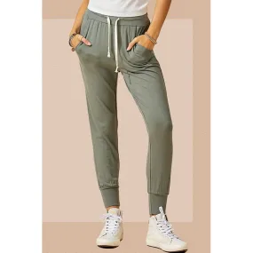 Stretch Jogger- Olive