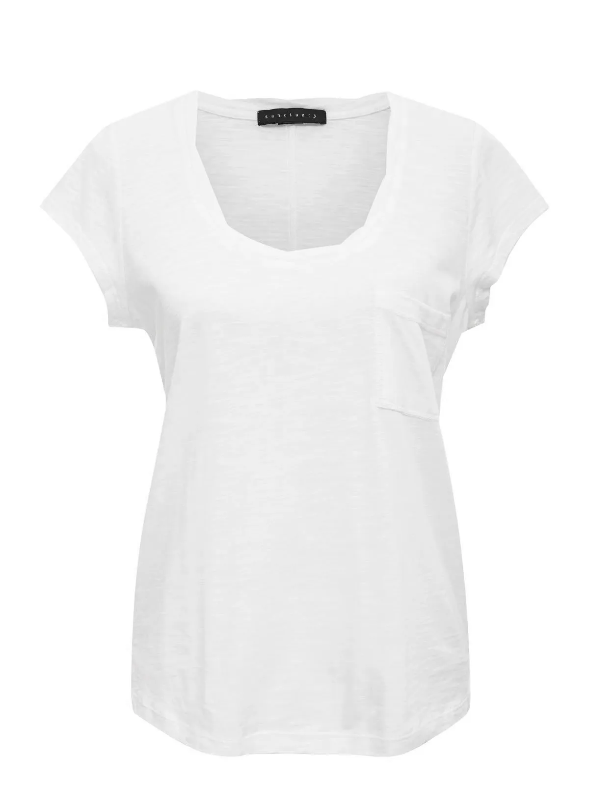 Traveler Twist Tee White Inclusive Collection